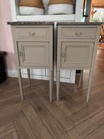 Brocante nachtkastjes, Huis en Inrichting, Slaapkamer | Nachtkastjes, Ophalen, Studio Larilo, Minder dan 45 cm, Studiolarilo@gmail.com