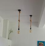 Touw lampen plafond, Ophalen, Gebruikt