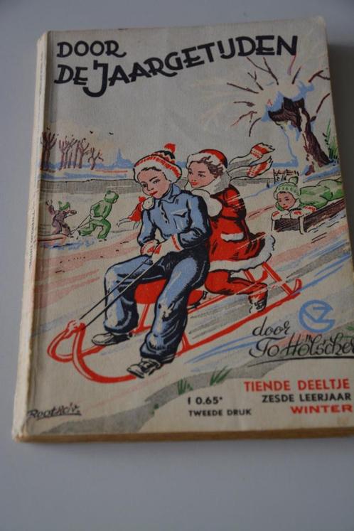 Door de Jaargetijden-To Hölscher-winter10e deel -6e leerjaar, Boeken, Kinderboeken | Jeugd | onder 10 jaar, Gelezen, Ophalen of Verzenden