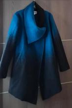 Ribkoff warme winterjas halflang blauw verloopt naar zwart M, Kleding | Dames, Jassen | Winter, Maat 38/40 (M), Overige kleuren