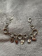Fossil Armband met Bedels, Ophalen of Verzenden, Gebruikt, Zilver, Met bedels of kralen