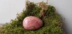 185 gr. Rhodochrosiet 6 x 4 cm. Natuursteen eivorm Paasei, Ophalen of Verzenden, Mineraal