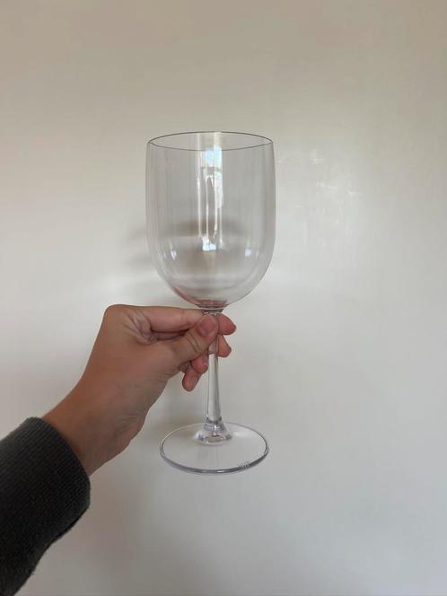 Kunststof wijn glas ice transparant 48cl - 24 stuks / nieuw, Verzamelen, Glas en Borrelglaasjes, Nieuw, Overige typen, Ophalen of Verzenden