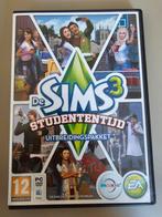 Pc game De Sims 3 studententijd , 1 speler, Ophalen of Verzenden, Zo goed als nieuw, Strategie en Constructie