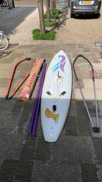 Complete windsurfset, Watersport en Boten, Windsurfen, Complete set, 5 tot 7 m², Met vin(nen), Gebruikt