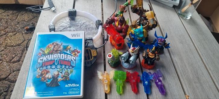 Skylanders Trap Team voor Wii, Spelcomputers en Games, Games | Nintendo Wii, Zo goed als nieuw, Avontuur en Actie, 2 spelers, Vanaf 7 jaar