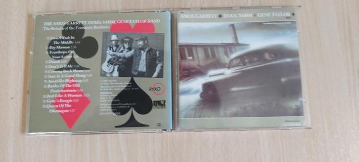 Amos Garrett,Doug Sahm,Gene Taylor Return of Formerly Bro CD, Cd's en Dvd's, Cd's | Pop, Zo goed als nieuw, 1980 tot 2000, Ophalen of Verzenden