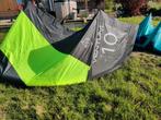 Zgan Ventum xcite V2 10m2+ bar kitesurfen kiteboarding kite, Watersport en Boten, Kitesurfen, Ophalen of Verzenden, Kitesurf-set