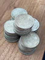 50 zilveren guldens Wilhelmina, 1 gulden, Zilver, Ophalen of Verzenden, Koningin Wilhelmina