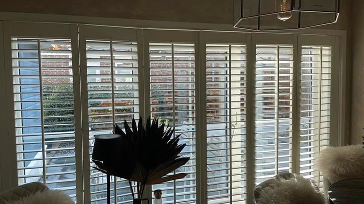 Prachtige Shutters - 145x256,5 cm, Huis en Inrichting, Stoffering | Gordijnen en Lamellen, Zo goed als nieuw, 100 tot 150 cm, 200 cm of meer