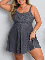 Badpakjurk zwart wit polkadot maat 54 56 58 60 62 badpak, Kleding | Dames, Badmode en Zwemkleding, Ophalen of Verzenden, Nieuw