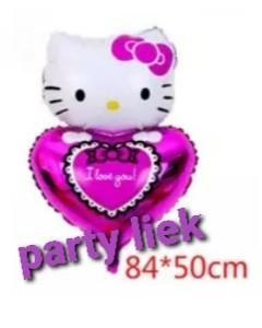 Hello kitty folieballon nr Hk157, Ophalen of Verzenden, Nieuw, Versiering, Verjaardag