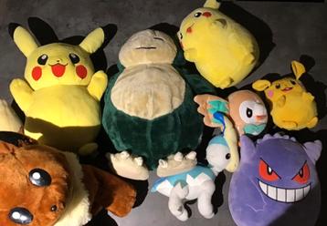 8x pokemon knuffels beschikbaar voor biedingen