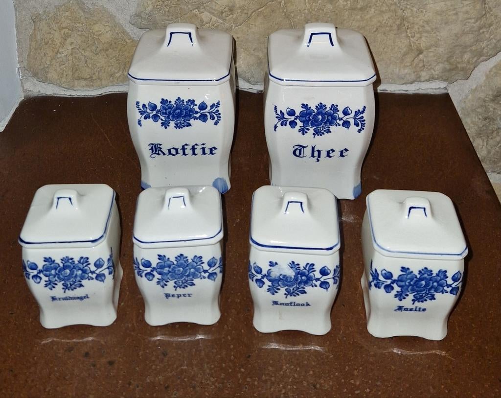 Voorraadpotten aardewerk, Overige typen, Ophalen of Verzenden, Zo goed als nieuw, Overige stijlen