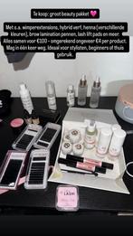 Pakket wimperextensions en wenkbrauwen, Ophalen, Zo goed als nieuw, Overige kleuren, Handen en Nagels