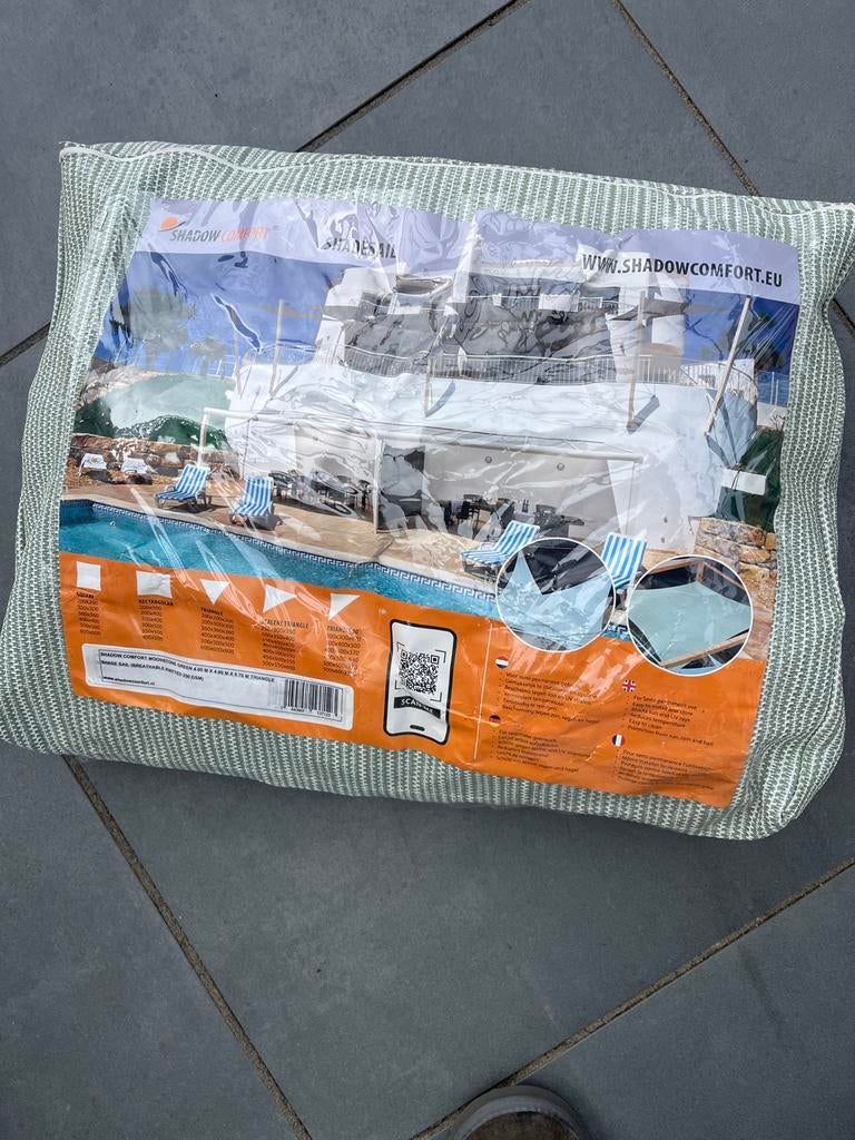 Shadow Comfort Schaduwdoek Driehoek Moonstone Groen, Ophalen, Nieuw