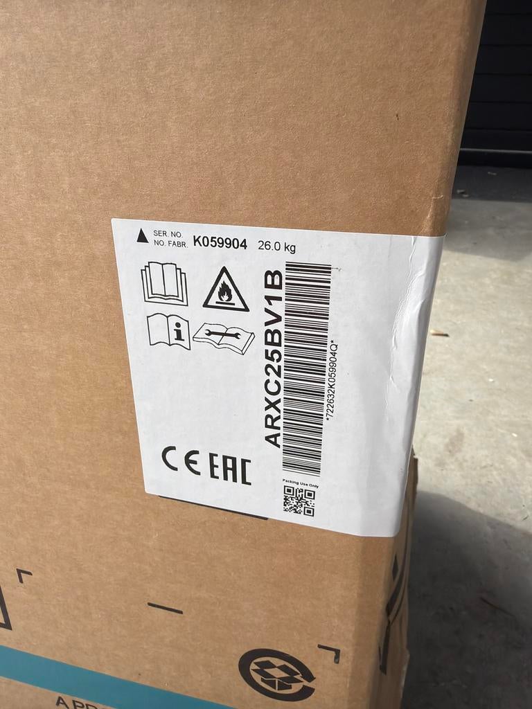 Nieuw Daikin Buitenunit 2,5 kW Airco ARXC25BV1B, Ophalen, Minder dan 60 m³, Nieuw, 3 snelheden of meer