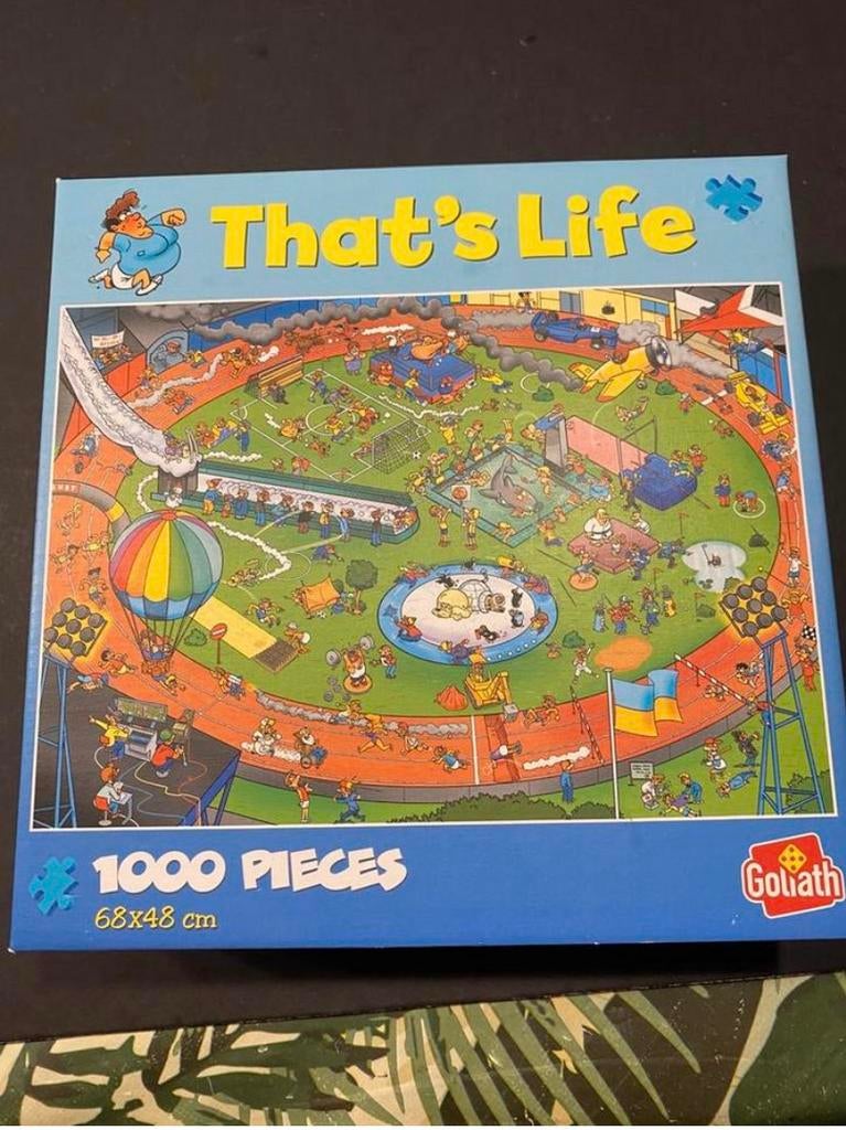 That’s life puzzel, Ophalen, 500 t/m 1500 stukjes, Zo goed als nieuw
