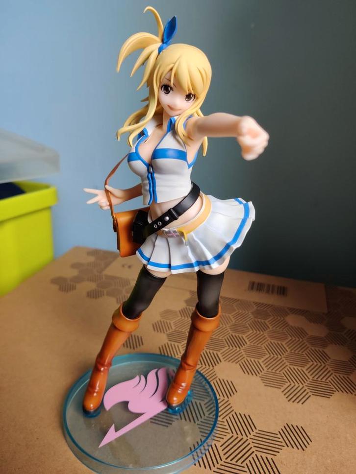 Fairy Tail - Lucy Heartfilia 1/7 Good Smile - anime figure, Verzamelen, Poppetjes en Figuurtjes, Gebruikt, Ophalen of Verzenden