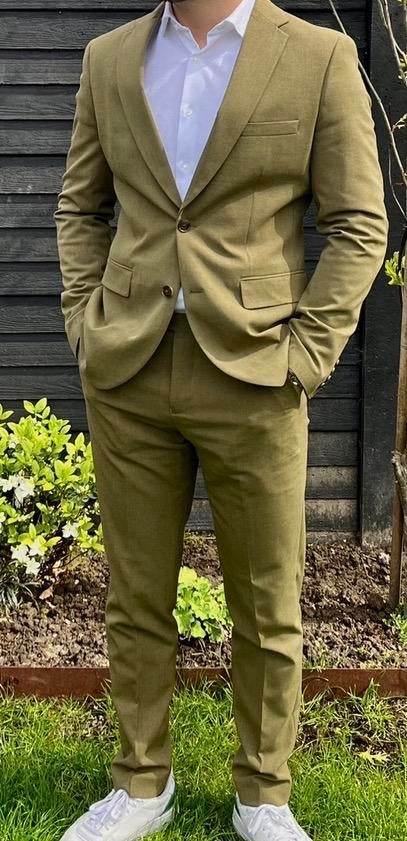 Groen WE gala pak, Ophalen of Verzenden, Zo goed als nieuw, Overige maten, Groen