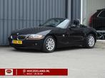 BMW Z4 Roadster 2.2i S Automaat | Leder (bj 2005), Auto's, Gebruikt, Zwart, Cabriolet, Zwart