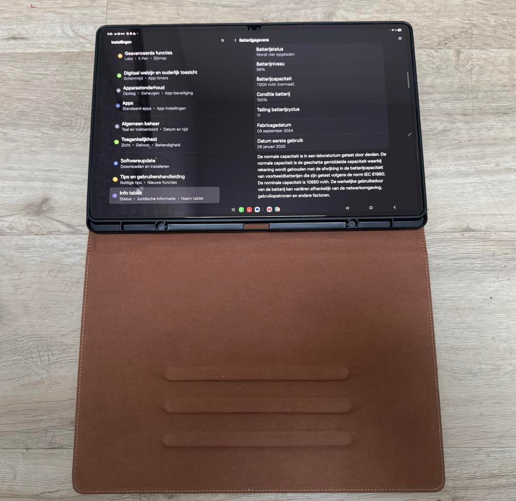 Samsung galaxy tab s10 ultra 1tb, Computers en Software, Android Tablets, Ophalen of Verzenden, Zo goed als nieuw