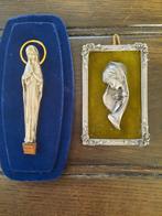 Vintage Madonna Beeldjes - Italiaans Tin, Ophalen of Verzenden