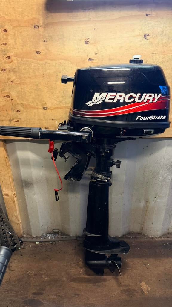 Mercury 4 pk / 4 takt / langstaart / 2008, Watersport en Boten, Ophalen, Minder dan 5 pk, Viertaktmotor, Zo goed als nieuw