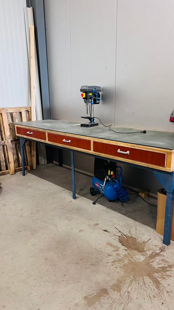 Werkbank, Doe-het-zelf en Verbouw, Werkbanken, Ophalen, Zo goed als nieuw