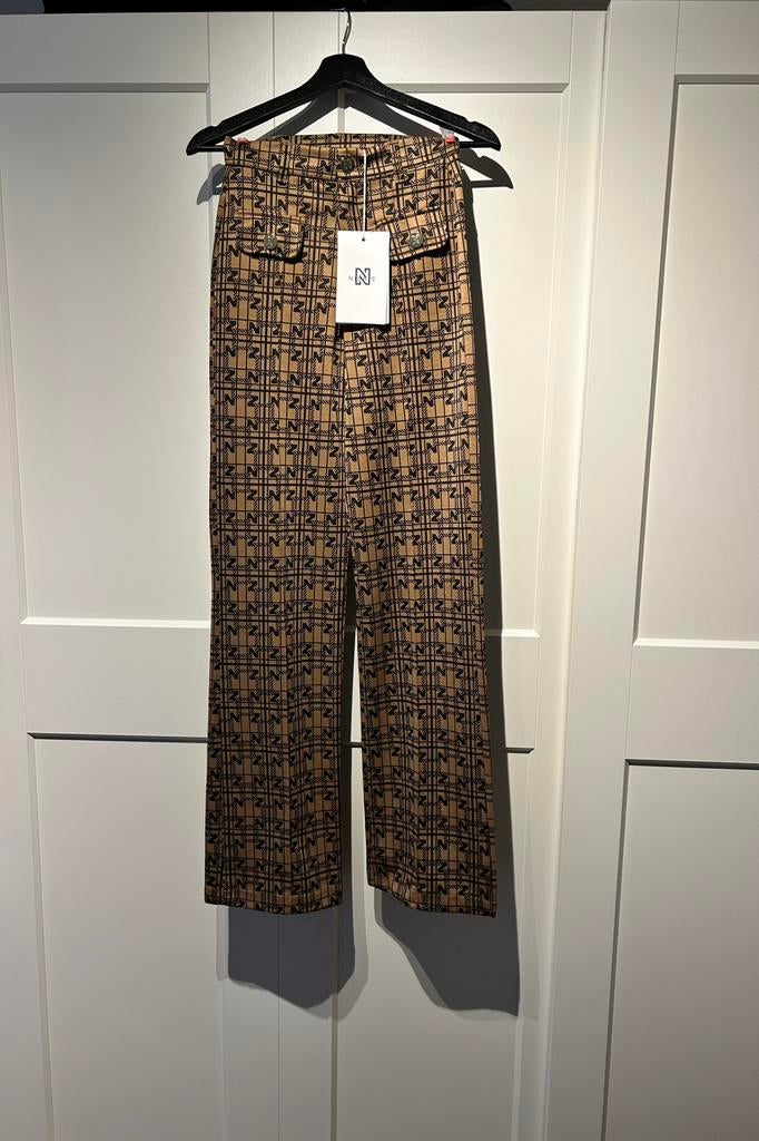 Nikkie Noor pants - Maat 32 - Nieuw, Bruin, Nieuw, Ophalen of Verzenden, Maat 34 (XS) of kleiner