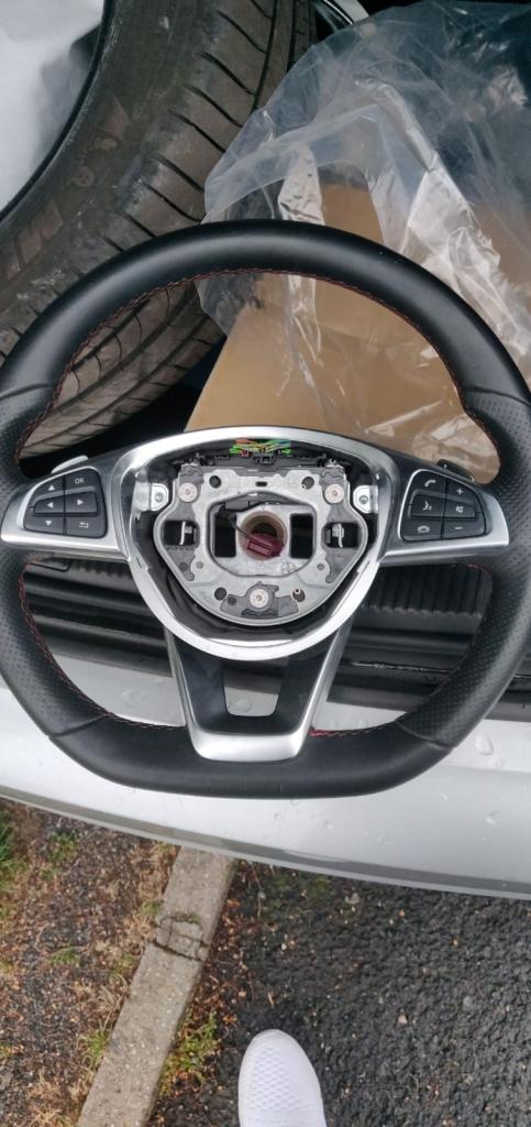 AMG Stuur W205 C Klasse Met Flippers 2016, Niet ingevuld, Gebruikt, Mercedes-Benz, Niet ingevuld