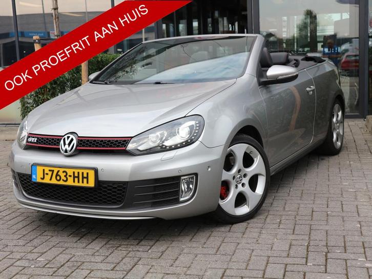 Volkswagen Golf Cabriolet 2.0 TSI GTI 211 PK NAVI XENON CRUI, Auto's, Volkswagen, Bedrijf, Te koop, Golf, ABS, Airbags, Airconditioning