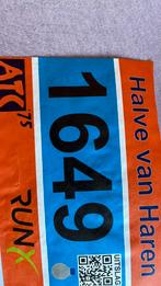 Start bewijs Halve van Haren, Ophalen