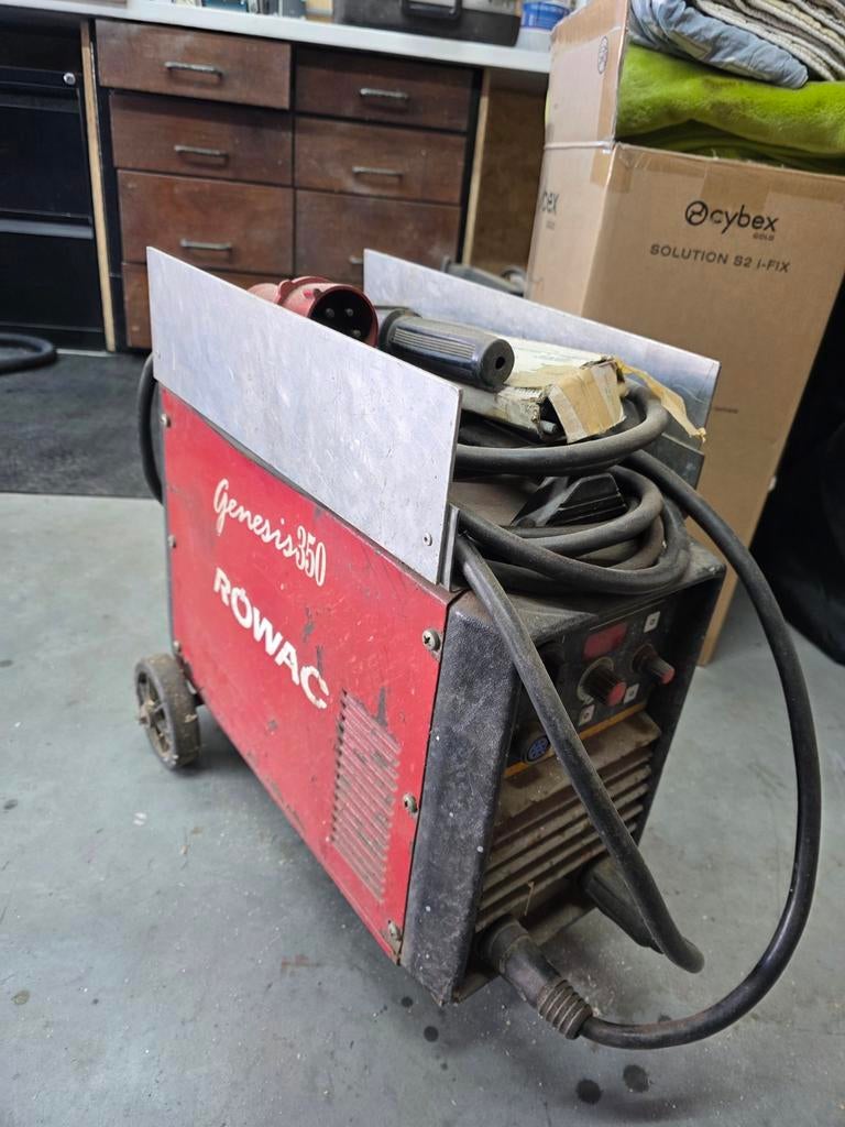 Rowac Genesis 350 Elektroden Lasapparaat 380V, Ophalen, Gebruikt, 250 ampère of meer, Elektroden