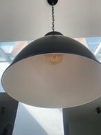 Zwarte hanglamp Kwantum, Ø 40 cm, verstelbare ketting, Ophalen of Verzenden, Gebruikt, Metaal, Minder dan 50 cm