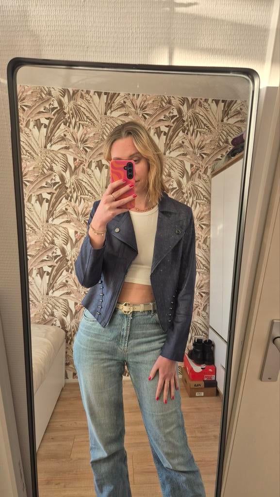 Joseph Ribkoff blauw jasje (NIEUW), Maat 38/40 (M), Blauw, Joseph Ribkoff, Nieuw