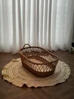 Rotan mand wieg prop voor newbornfotografie met kleed, Ophalen, Gebruikt, Overige typen
