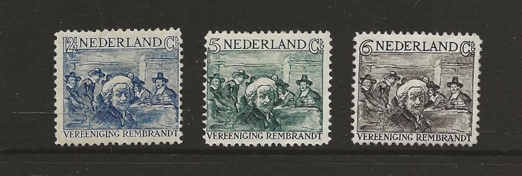 Rembrandtzegels 1930 - NVPH 229/231 - postfris, Postzegels en Munten, Postzegels | Nederland, Ophalen of Verzenden, T/m 1940, Postfris