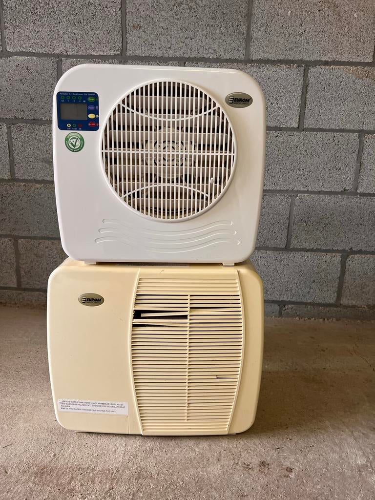 Eurom Portable Air Conditioner For Caravan, Witgoed en Apparatuur, Airco's, Ophalen, Gebruikt, Minder dan 60 m³, 2 snelheden