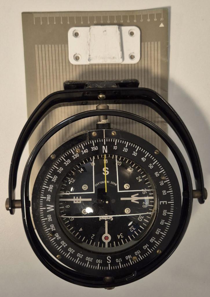 Authentiek "Sestrel" Scheepskompas – Henry Browne & Son Ltd, Watersport en Boten, Ophalen of Verzenden, Zo goed als nieuw, Gps of Kompas
