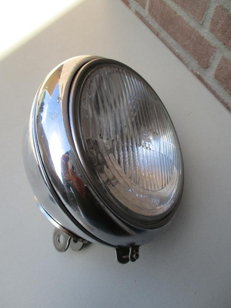 Prachtige motorfiets koplamp HELLA., Ophalen of Verzenden, Gebruikt