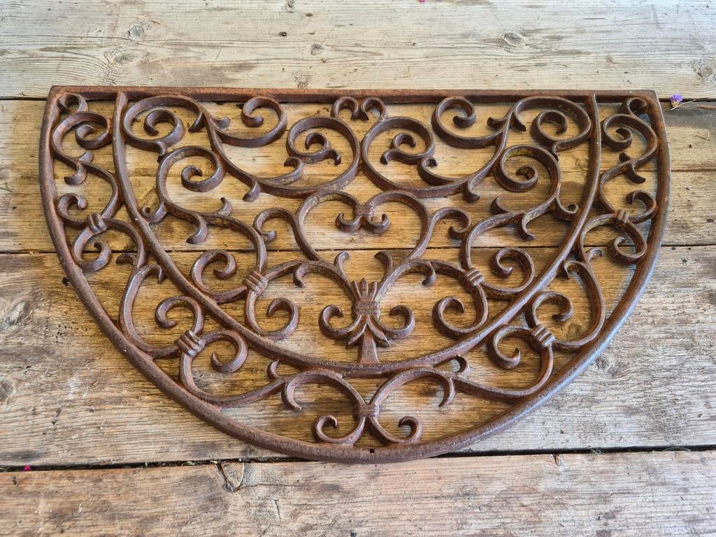 Deurmat van Gietijzer, Ophalen of Verzenden, Gietijzer