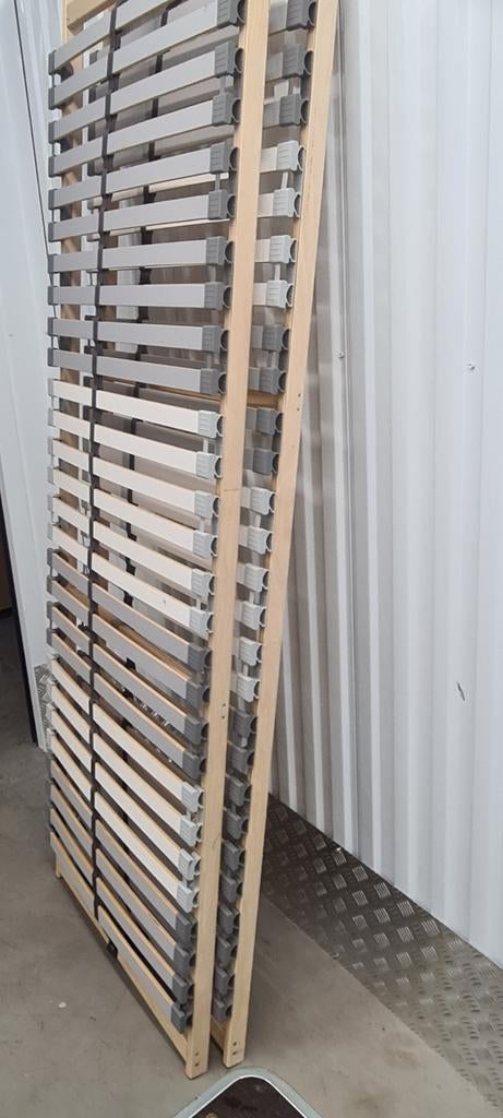 2 nette ikea lonset lattenbodems 70x200 cm, Ophalen, Zo goed als nieuw, Eenpersoons, 90 cm