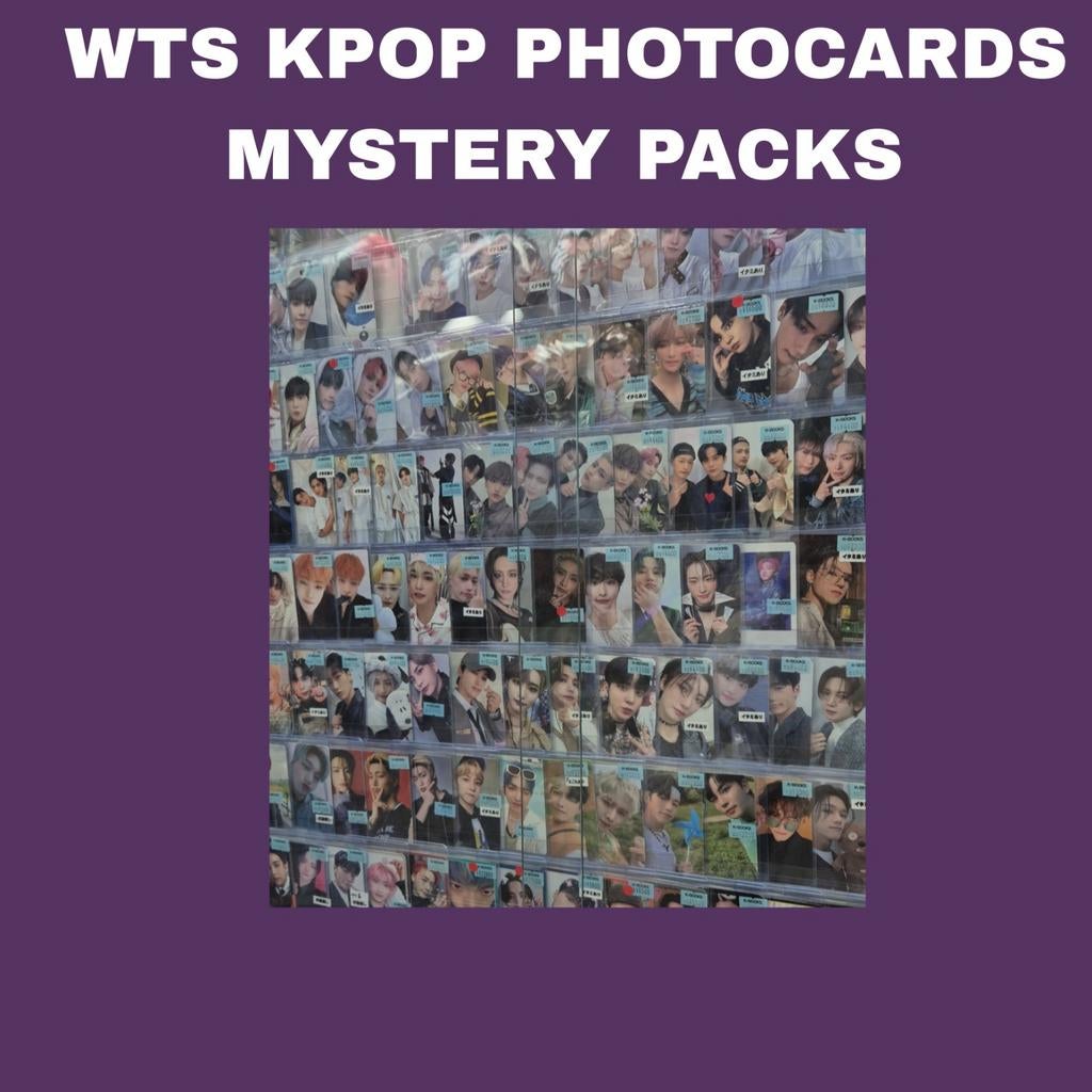 Kpop photocard mystery packs, Ophalen of Verzenden, Zo goed als nieuw, Pop