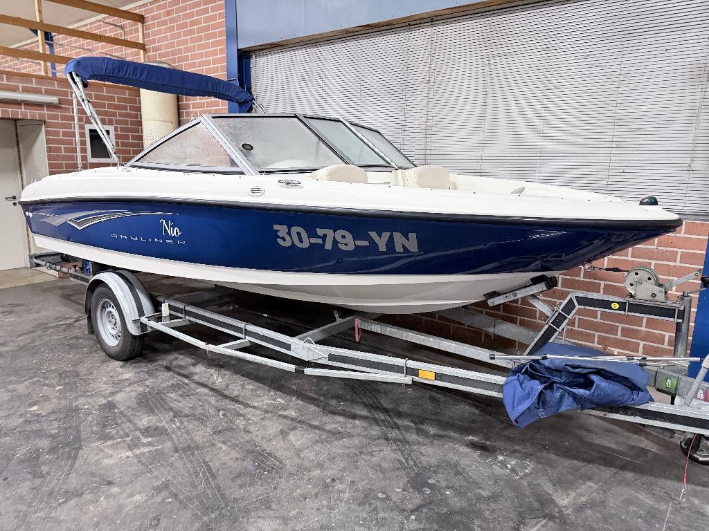 Bayliner 175 met trailer beide aantoonbaar in topconditie, Watersport en Boten, Speedboten, Ophalen, Gebruikt, Binnenboordmotor