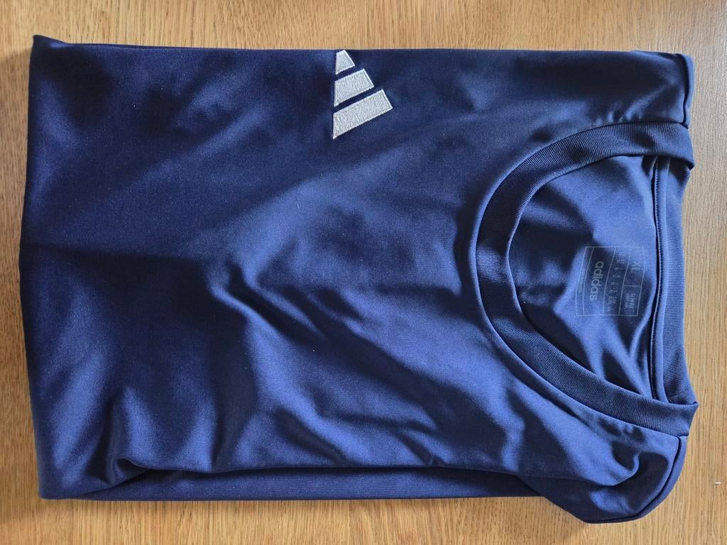 Adidas T-shirt maat xl, Kleding | Heren, Sportkleding, Blauw, Ophalen of Verzenden, Adidas, Racketsport