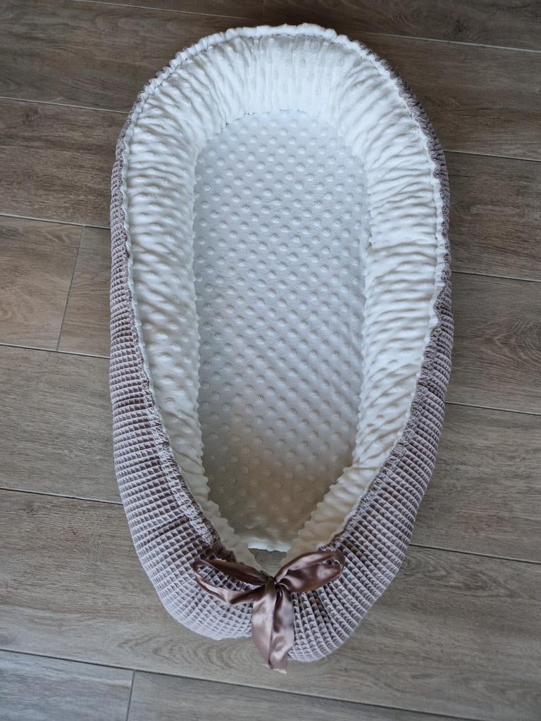 Babynestje Minky taupe van Baby Dearest, Kinderen en Baby's, Ophalen of Verzenden, Zo goed als nieuw