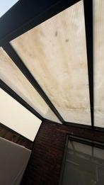 Veranda te koop – antraciet – 5,15 m x 3 m, Tuin en Terras, Overkappingen, Ophalen, Gebruikt, Veranda