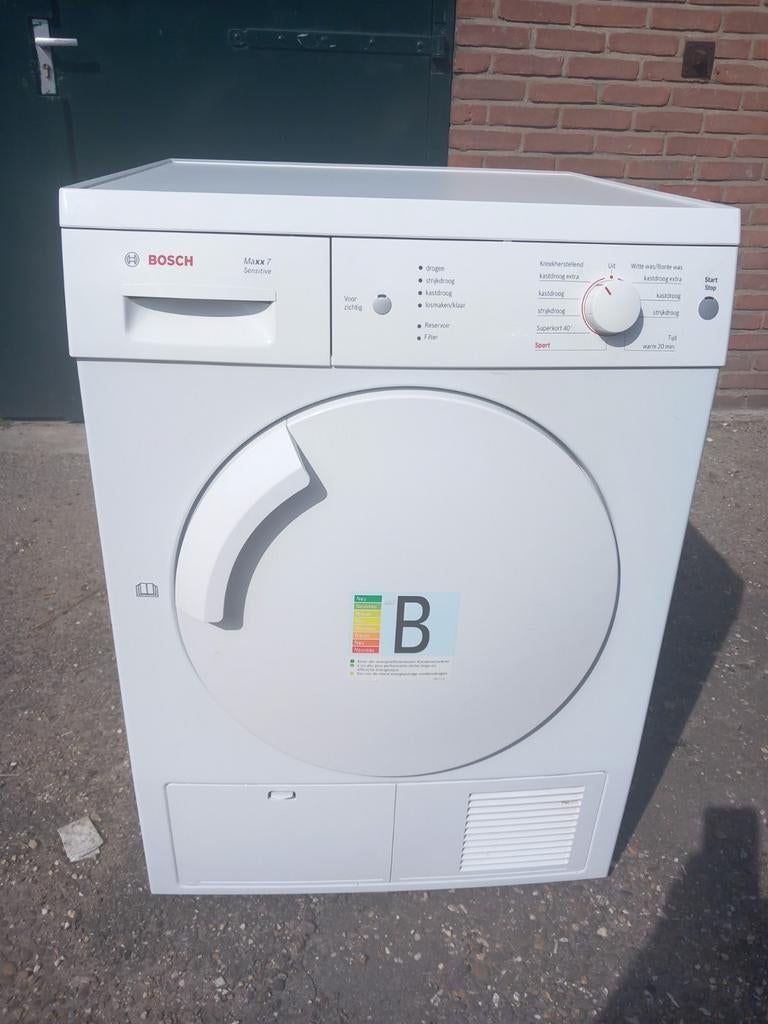 Condensdroger Bosch, Witgoed en Apparatuur, Wasdrogers, Ophalen, 6 tot 8 kg, Anti-kreukfase, Refurbished