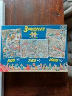 Jan van Haasteren puzzels.  3 in een doos, Ophalen of Verzenden, Zo goed als nieuw